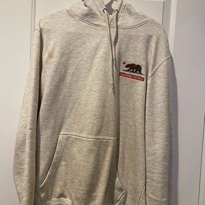 California Republic Cream Color Hoodie